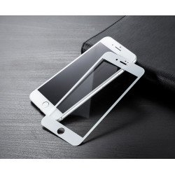 iPhone 7 Plus 3D Full Edge Cover Tempered Glass Screen Protector (Glass White)